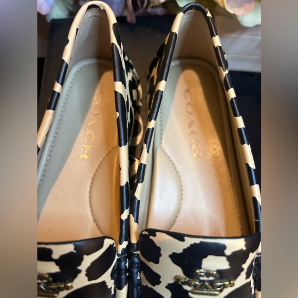 Coach Women's Marley Leopard Print Driver size 5 - Picture 7 of 11